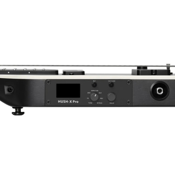 Donner HUSH-X PRO Silent E-Gitarre black